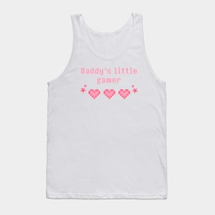 Daddy's little gamer Tank Top